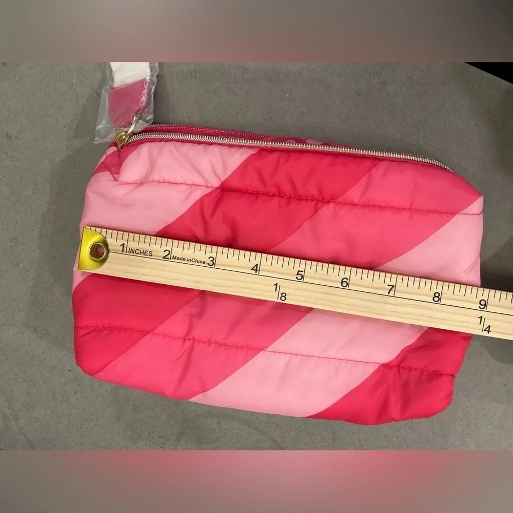 Estée Lauder Soft Makeup Bag Pink Stripe